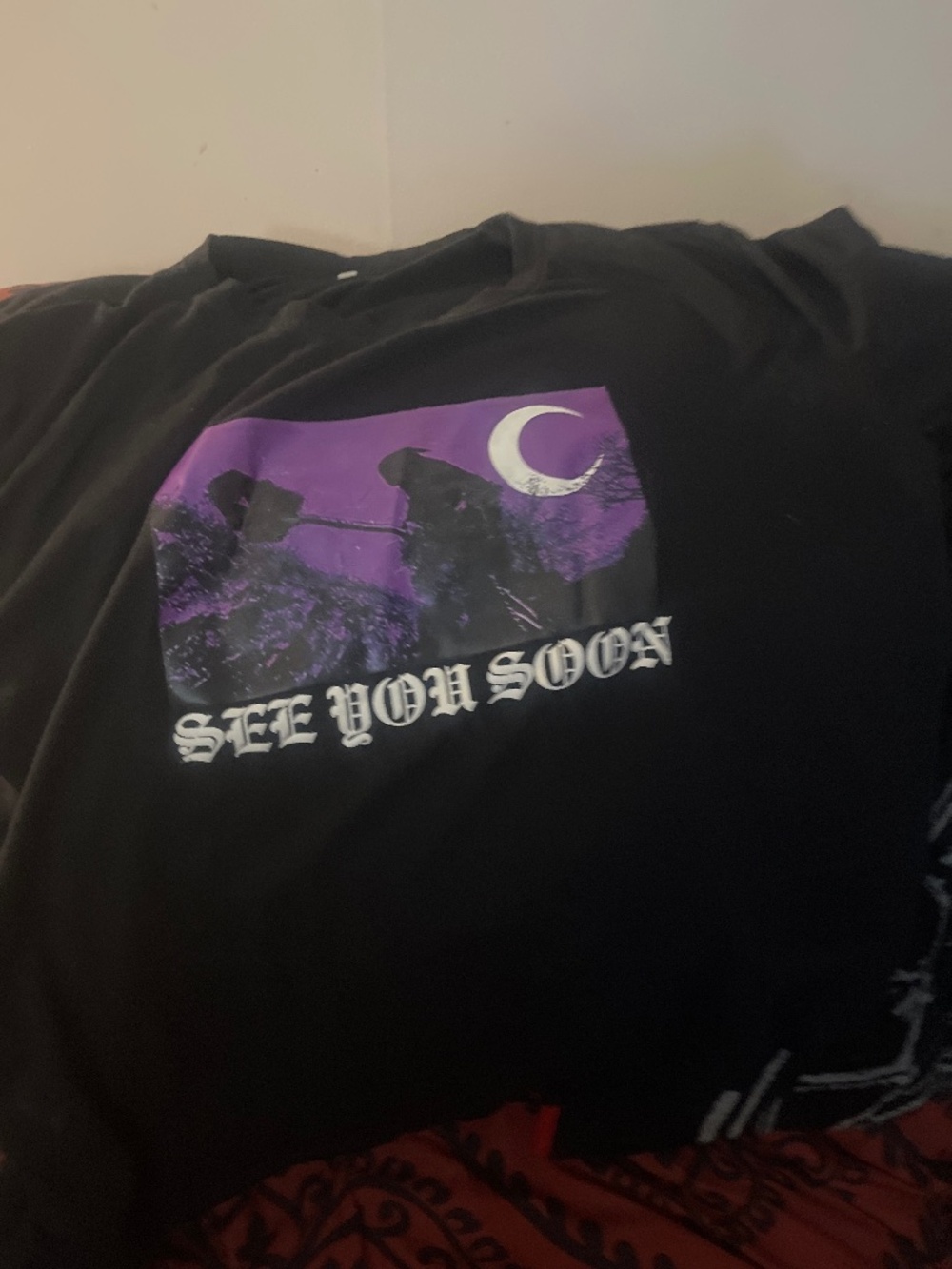 Men’s graphic grim reaper T